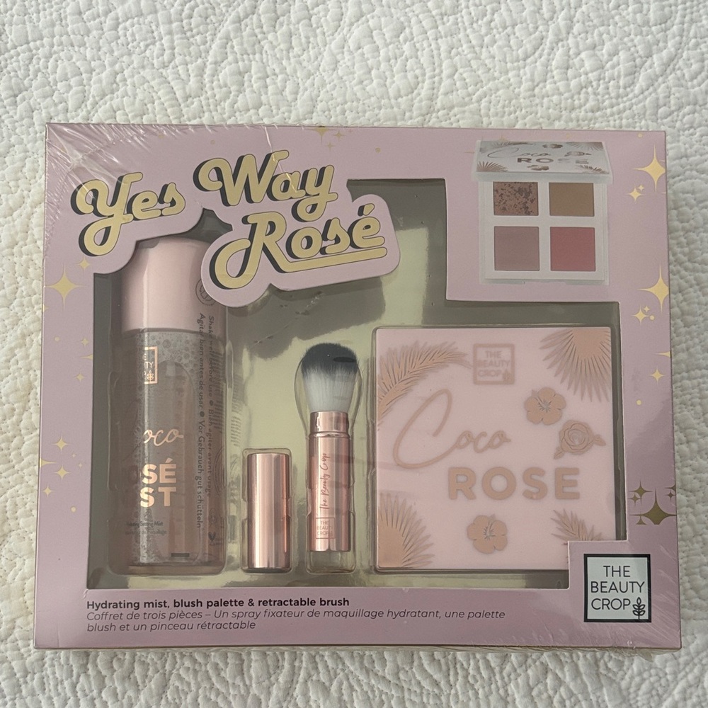 The Beauty Crop Yes Way Rosé Blush Set - Pink